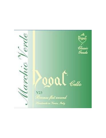 DOGAL - MUTA VIOLONCELLO LINEA VERDE VC 3/4-4/4 IN ACCIAIO