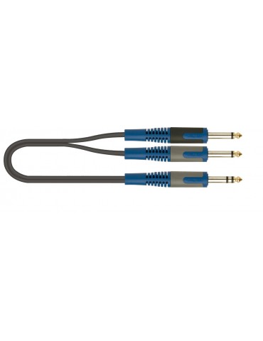QUIKLOK RKSA/100-5 Cavo assemblato adattatore Jack 6.3 stereo/Jack 6.3 m