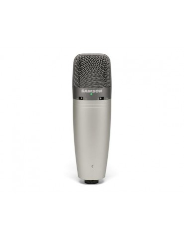 SAMSON C01U PRO - MICROFONO USB A CONDENSATORE CON ATTACCO PER CUFFIE
