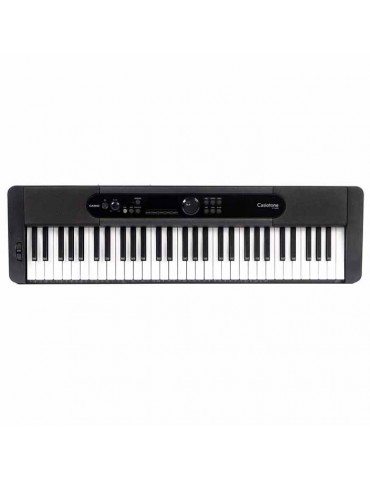 CASIO CT-S400 Black TASTIERA ARRANGER DINAMICA 61 TASTI + ALIMENTATORE