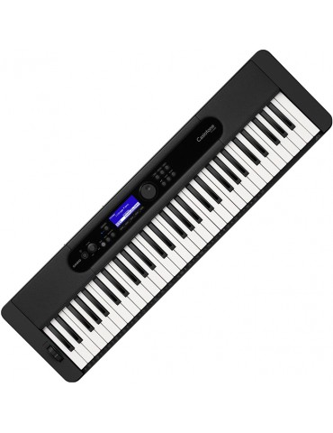 CASIO CT-S400 Black TASTIERA ARRANGER DINAMICA 61 TASTI + ALIMENTATORE